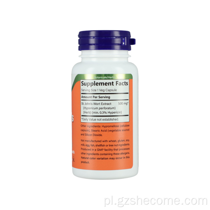 Standaryzowany ekstrakt z wyciągu ze St John